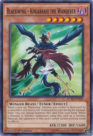 Blackwing - Kogarashi the Wanderer [LC5D-EN129] Common | Jomio and Rueliete's Cards and Comics