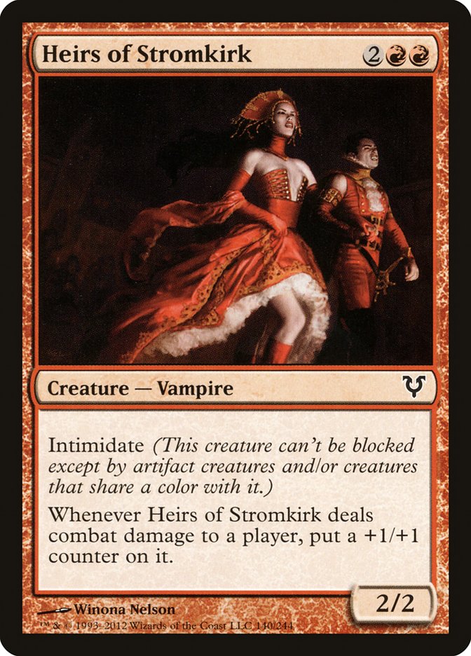 Heirs of Stromkirk [Avacyn Restored] | Jomio and Rueliete's Cards and Comics