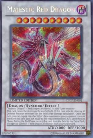 Majestic Red Dragon [CT07-EN001] Secret Rare | Jomio and Rueliete's Cards and Comics
