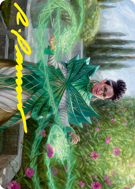 Kianne, Dean of Substance Art Card (Gold-Stamped Signature) [Strixhaven: School of Mages Art Series] | Jomio and Rueliete's Cards and Comics