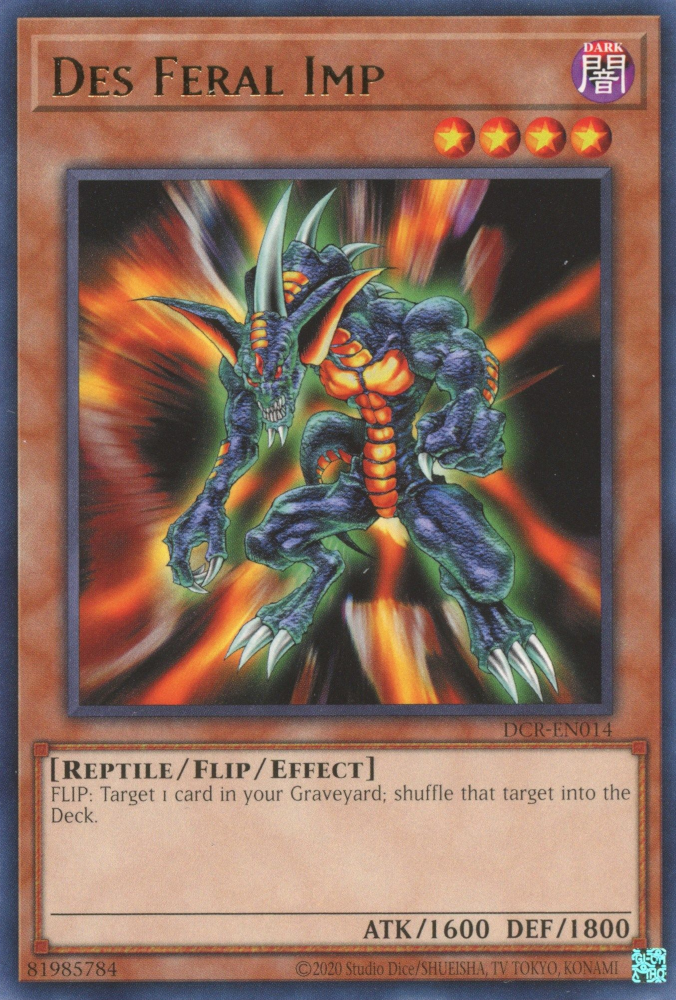 Des Feral Imp [DCR-EN014] Rare | Jomio and Rueliete's Cards and Comics