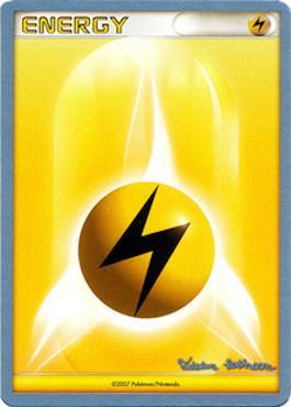 Lightning Energy (Intimidation - Tristan Robinson) [World Championships 2008] | Jomio and Rueliete's Cards and Comics