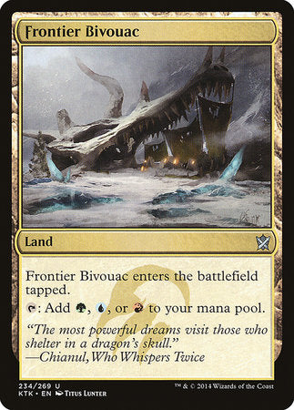 Frontier Bivouac [Khans of Tarkir] | Jomio and Rueliete's Cards and Comics