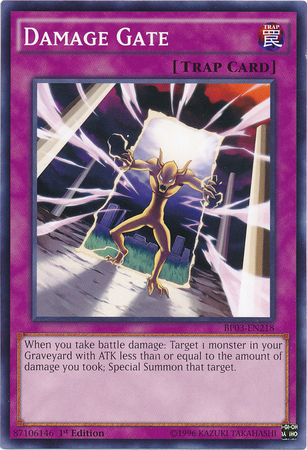 Damage Gate [BP03-EN218] Common | Jomio and Rueliete's Cards and Comics