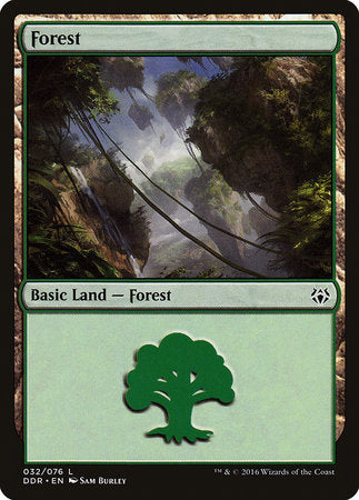 Forest (32) [Duel Decks: Nissa vs. Ob Nixilis] | Jomio and Rueliete's Cards and Comics