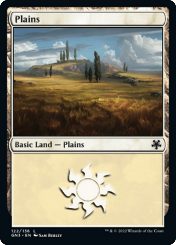 Plains (122) [Game Night: Free-for-All] | Jomio and Rueliete's Cards and Comics