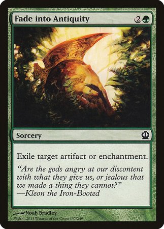 Fade into Antiquity [Theros] | Jomio and Rueliete's Cards and Comics