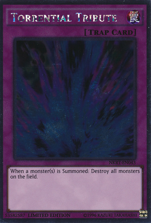 Torrential Tribute [NKRT-EN043] Platinum Rare | Jomio and Rueliete's Cards and Comics