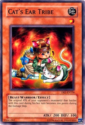 Cat's Ear Tribe [DR1-EN136] Common | Jomio and Rueliete's Cards and Comics