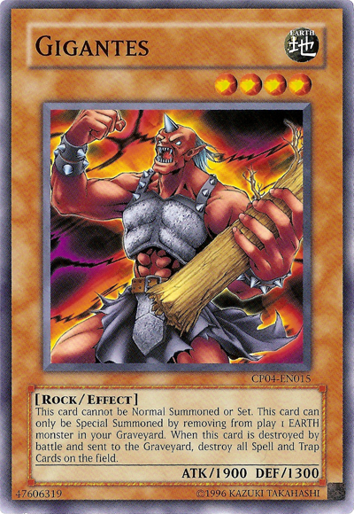 Gigantes [CP04-EN015] Common | Jomio and Rueliete's Cards and Comics