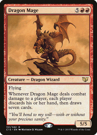 Dragon Mage [Commander 2015] | Jomio and Rueliete's Cards and Comics