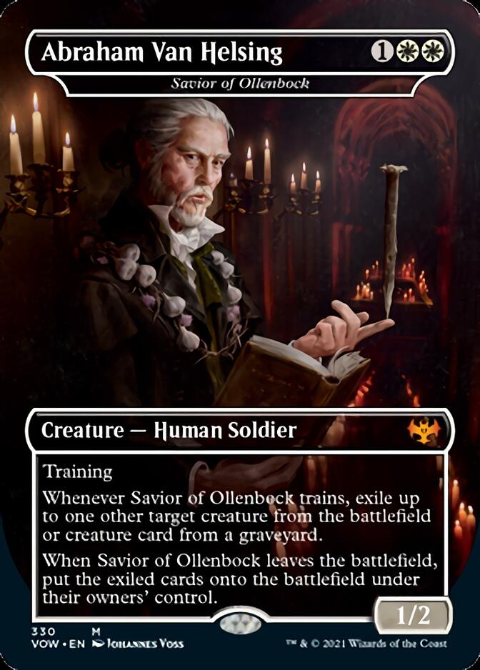 Savior of Ollenbock - Abraham Van Helsing [Innistrad: Crimson Vow] | Jomio and Rueliete's Cards and Comics