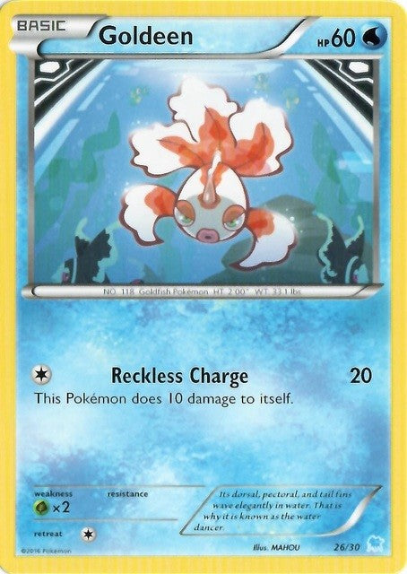 Goldeen (26/30) [XY: Trainer Kit 3 - Suicune] | Jomio and Rueliete's Cards and Comics