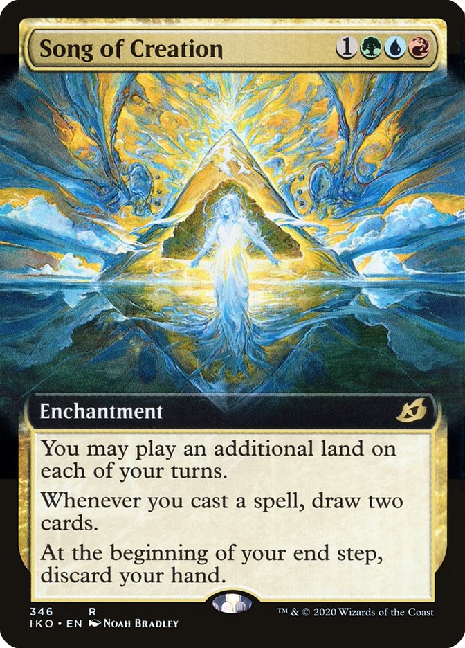 Song of Creation (Extended Art) [Ikoria: Lair of Behemoths] | Jomio and Rueliete's Cards and Comics