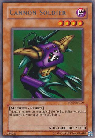Cannon Soldier [MRD-EN106] Rare | Jomio and Rueliete's Cards and Comics