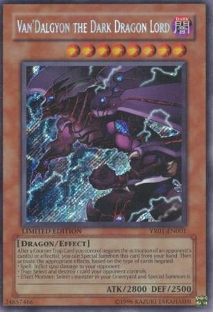 Van'Dalgyon The Dark Dragon Lord [YR01-EN001] Secret Rare | Jomio and Rueliete's Cards and Comics