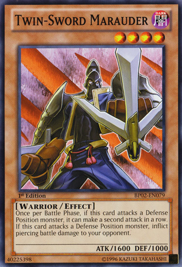 Twin-Sword Marauder [BP02-EN079] Common | Jomio and Rueliete's Cards and Comics