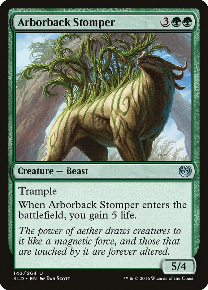 Arborback Stomper [Kaladesh] | Jomio and Rueliete's Cards and Comics
