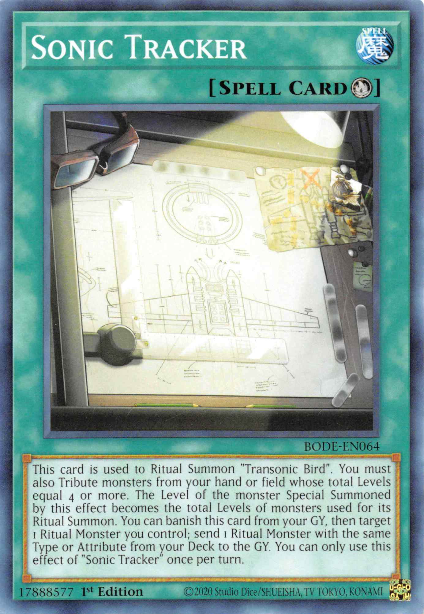 Sonic Tracker [BODE-EN064] Common | Jomio and Rueliete's Cards and Comics