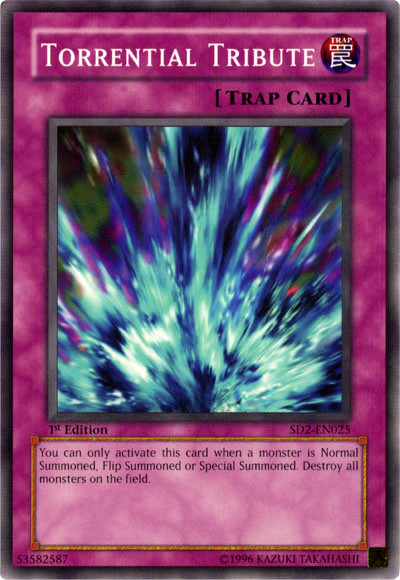 Torrential Tribute [SD2-EN025] Common | Jomio and Rueliete's Cards and Comics