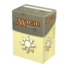 Ultra PRO: Deck Box - Mana 1 (White) | Jomio and Rueliete's Cards and Comics