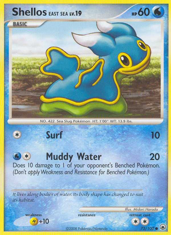 Shellos East Sea (73/100) [Diamond & Pearl: Majestic Dawn] | Jomio and Rueliete's Cards and Comics