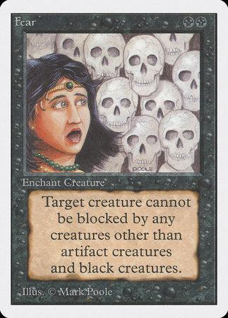 Fear [Unlimited Edition] | Jomio and Rueliete's Cards and Comics