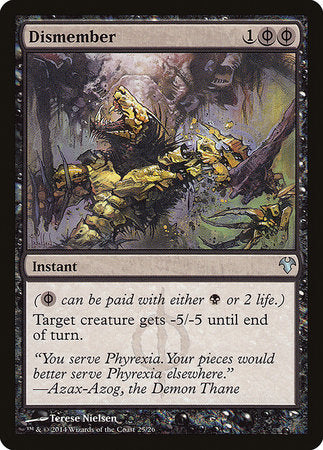 Dismember [Modern Event Deck 2014] | Jomio and Rueliete's Cards and Comics