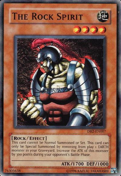 The Rock Spirit [DB2-EN007] Common | Jomio and Rueliete's Cards and Comics