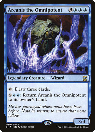 Arcanis the Omnipotent [Eternal Masters] | Jomio and Rueliete's Cards and Comics