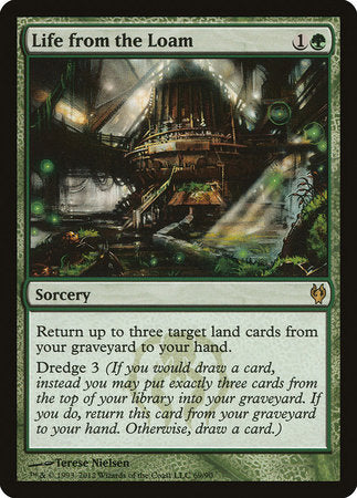 Life from the Loam [Duel Decks: Izzet vs. Golgari] | Jomio and Rueliete's Cards and Comics
