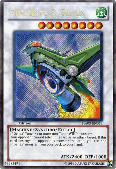 Vindikite R-Genex [HA03-EN059] Secret Rare | Jomio and Rueliete's Cards and Comics