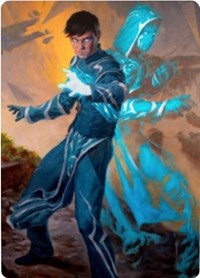 Jace, Mirror Mage 1 Art Card [Zendikar Rising Art Series] | Jomio and Rueliete's Cards and Comics