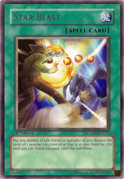 Star Blast [CRMS-EN047] Rare | Jomio and Rueliete's Cards and Comics