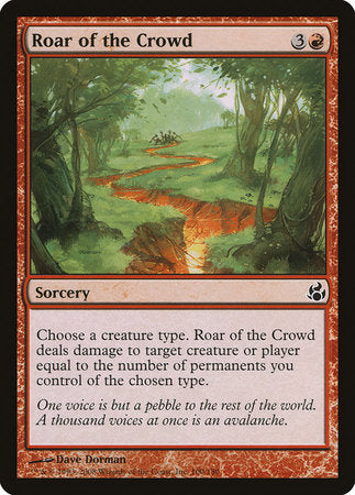 Roar of the Crowd [Morningtide] | Jomio and Rueliete's Cards and Comics
