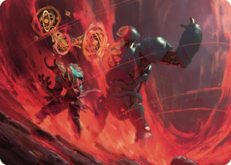 Twinferno Art Card [Dominaria United Art Series] | Jomio and Rueliete's Cards and Comics
