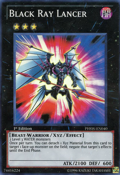 Black Ray Lancer [PHSW-EN040] Super Rare | Jomio and Rueliete's Cards and Comics