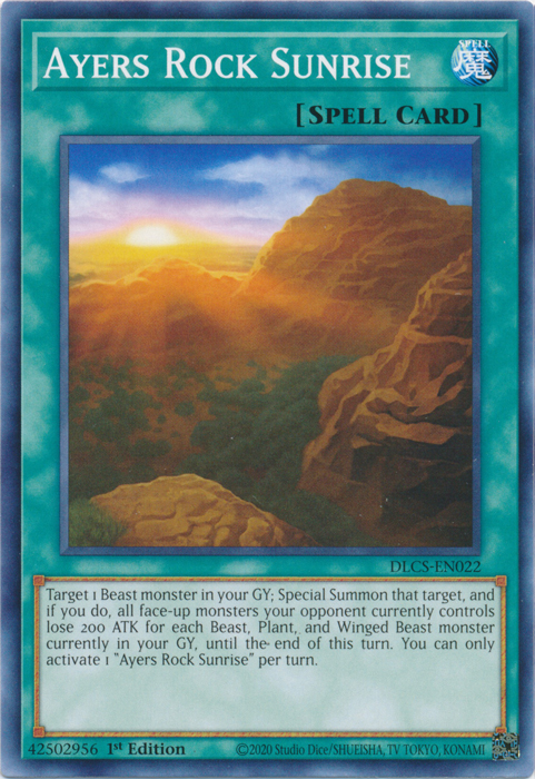Ayers Rock Sunrise [DLCS-EN022] Common | Jomio and Rueliete's Cards and Comics