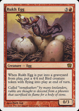 Rukh Egg [Ninth Edition] | Jomio and Rueliete's Cards and Comics