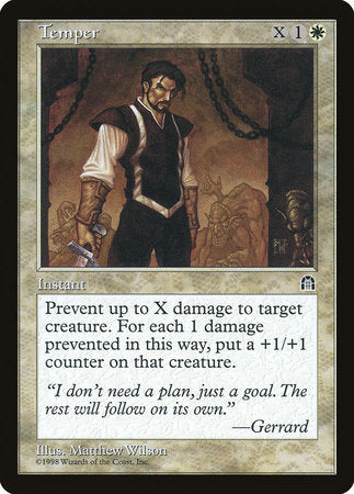Temper [Stronghold] | Jomio and Rueliete's Cards and Comics