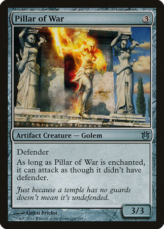 Pillar of War [Born of the Gods] | Jomio and Rueliete's Cards and Comics
