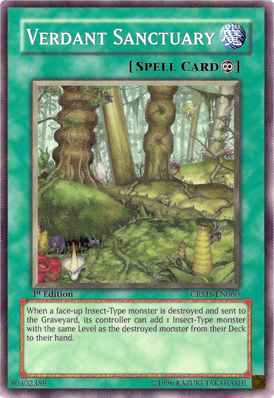 Verdant Sanctuary [CRMS-EN060] Common | Jomio and Rueliete's Cards and Comics