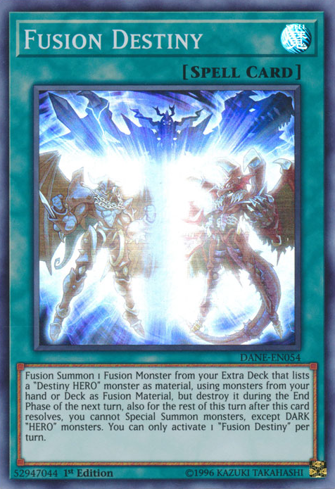 Fusion Destiny [DANE-EN054] Super Rare | Jomio and Rueliete's Cards and Comics
