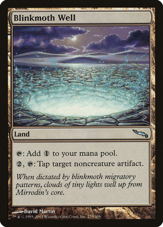 Blinkmoth Well [Mirrodin] | Jomio and Rueliete's Cards and Comics