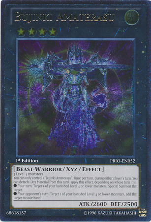 Bujinki Amaterasu (UTR) [PRIO-EN052] Ultimate Rare | Jomio and Rueliete's Cards and Comics