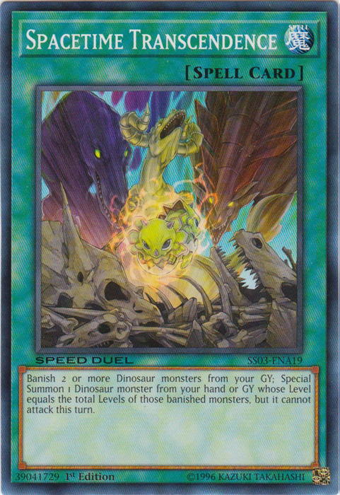 Spacetime Transcendence [SS03-ENA19] Common | Jomio and Rueliete's Cards and Comics