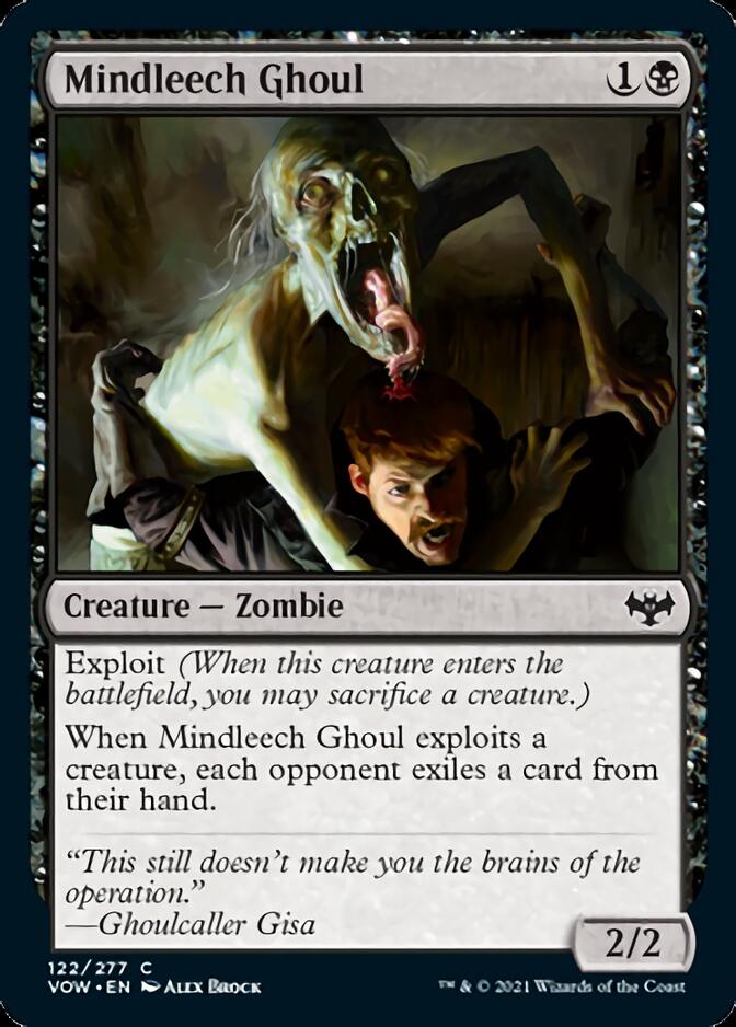 Mindleech Ghoul [Innistrad: Crimson Vow] | Jomio and Rueliete's Cards and Comics