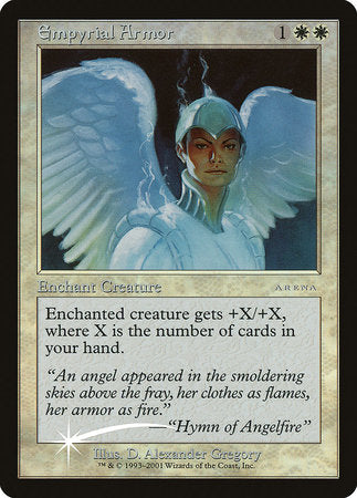 Empyrial Armor [Arena League 2001] | Jomio and Rueliete's Cards and Comics