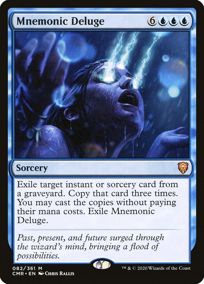 Mnemonic Deluge [Commander Legends] | Jomio and Rueliete's Cards and Comics