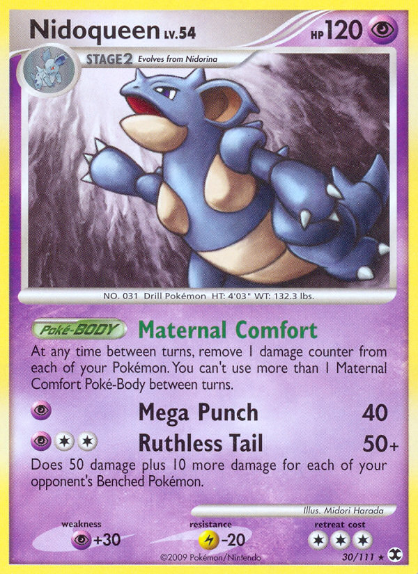 Nidoqueen (30/111) [Platinum: Rising Rivals] | Jomio and Rueliete's Cards and Comics